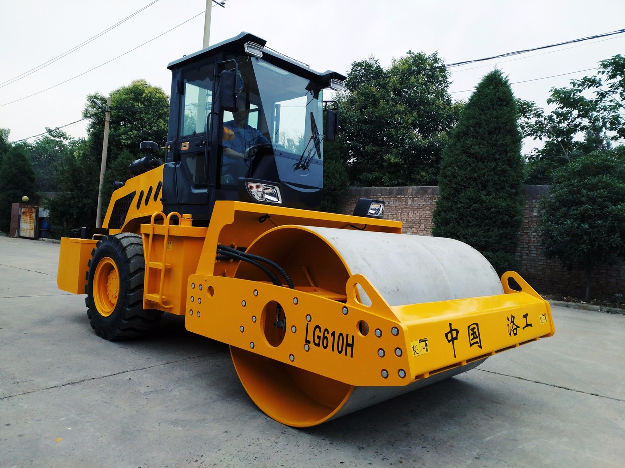 LG610H单钢轮振动单驱全液压压路机_10吨压路机-10吨压路机-洛阳冠道机械有限公司 洛阳压路机