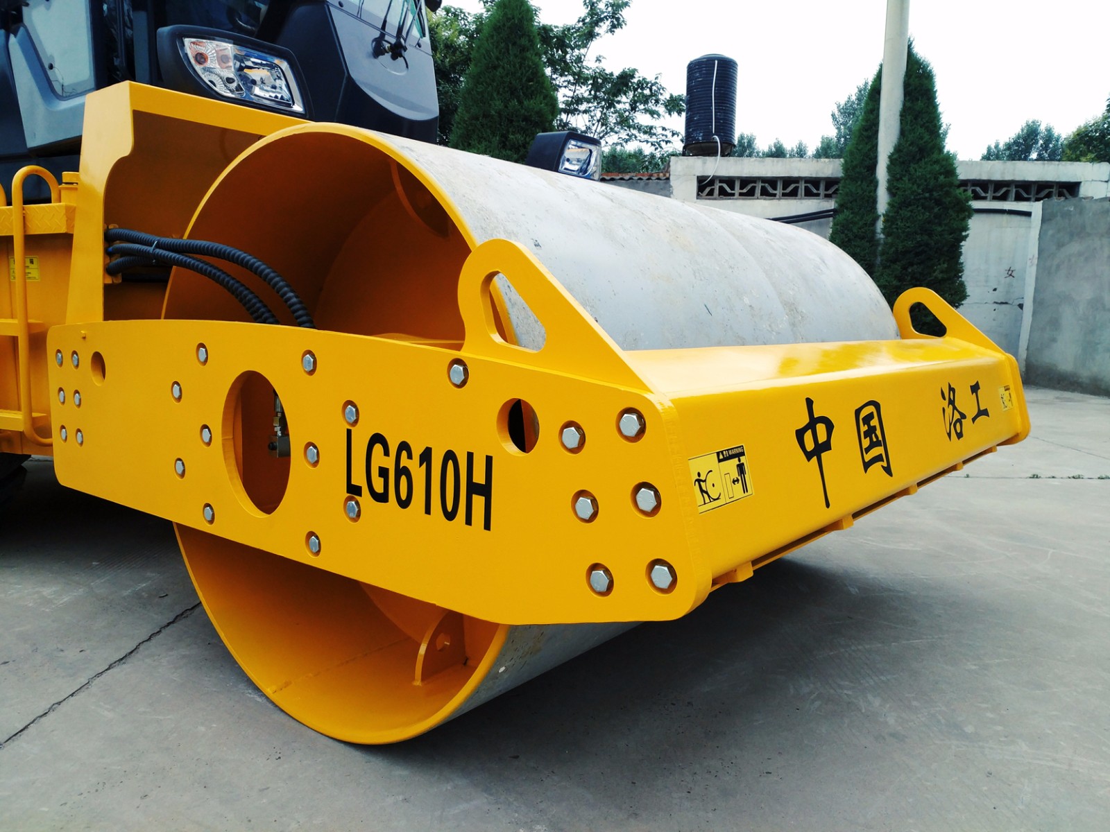 LG610H单钢轮振动单驱全液压压路机_10吨压路机-10吨压路机-洛阳冠道机械有限公司 洛阳压路机