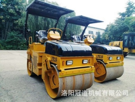 供应小型压路机 驾驶式双钢轮全液压三吨压路机 狭窄场地压实机械