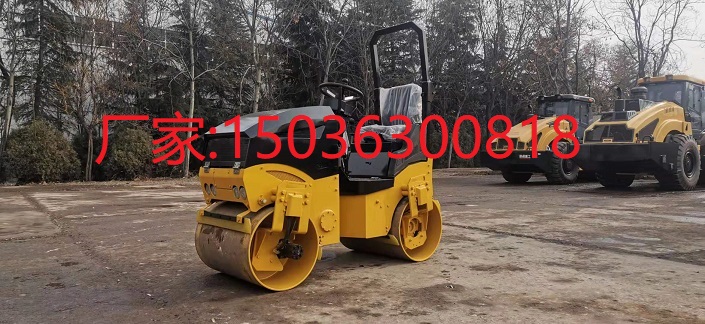路通双钢轮振动压路机